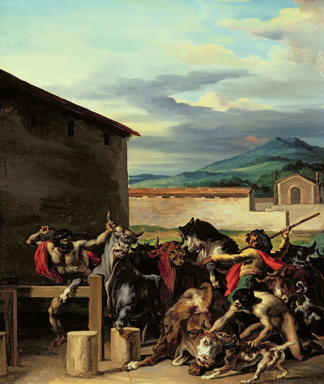 Marché aux bestiaux - Theodore Gericault