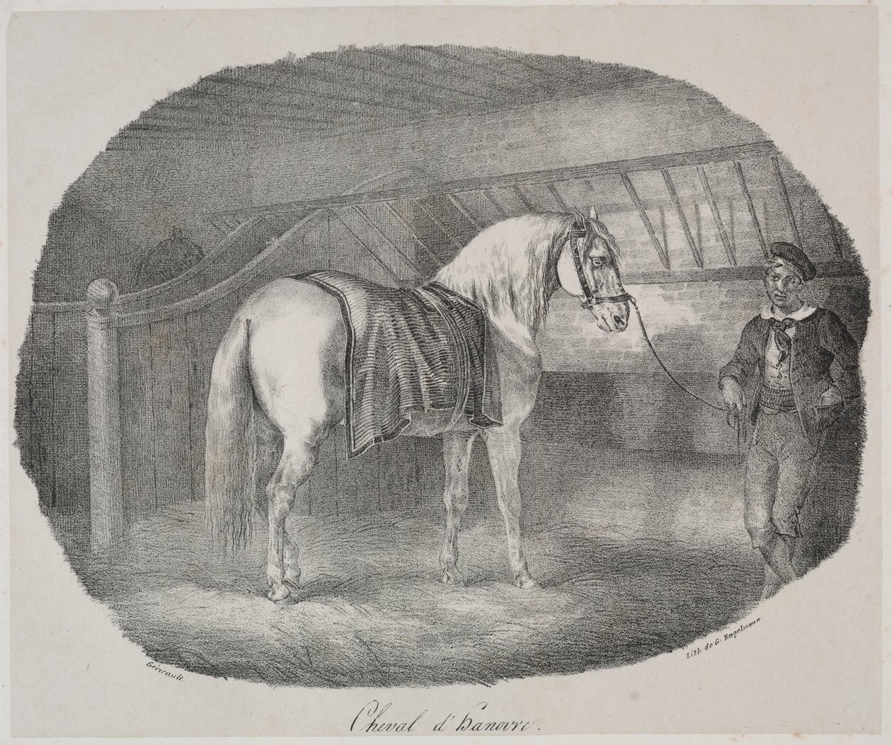 Cheval de Hanovre - Theodore Gericault