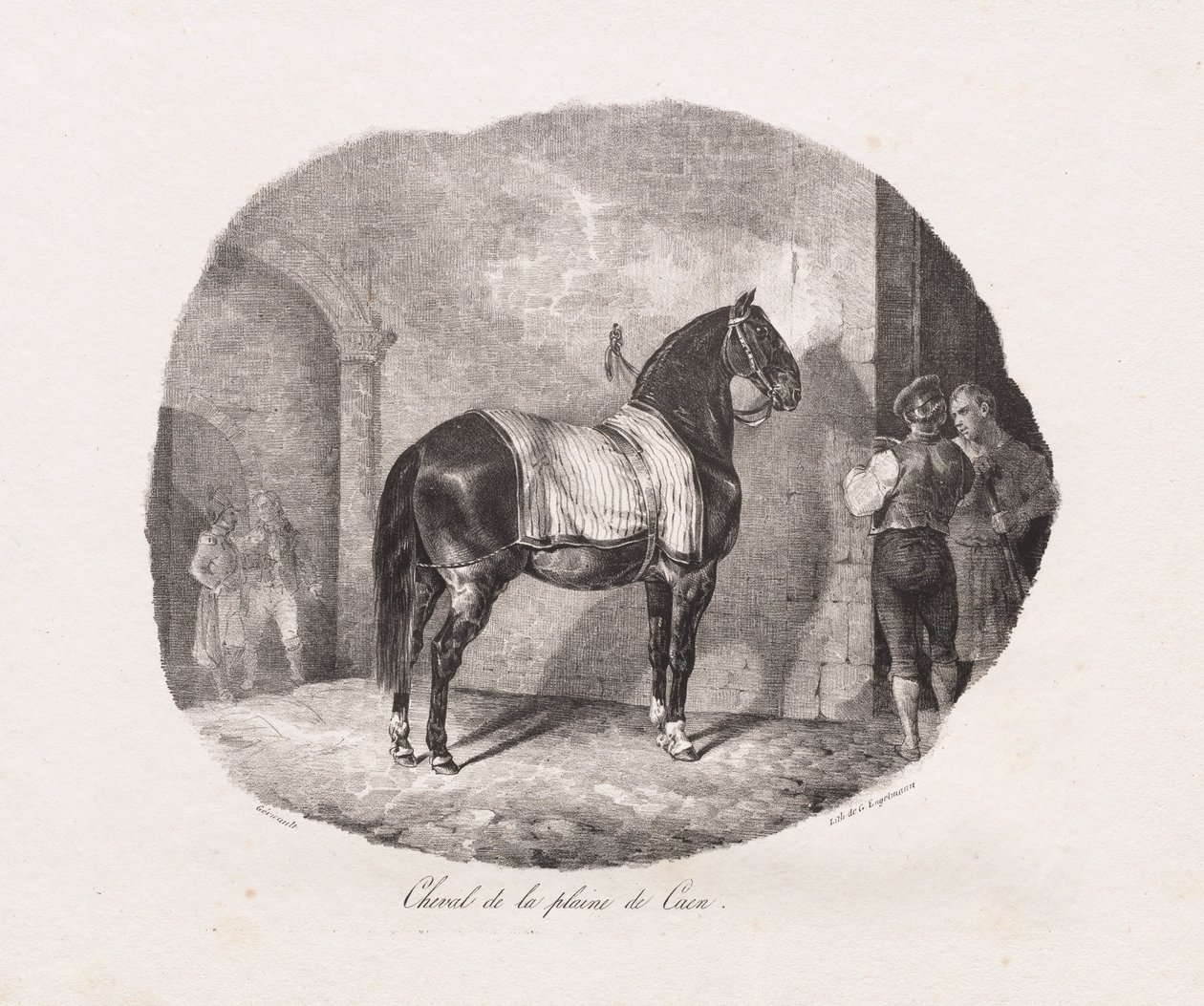 Cheval de la plaine de Caen - Theodore Gericault