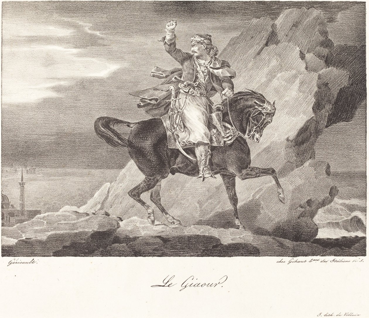 Le Giaour - Theodore Gericault