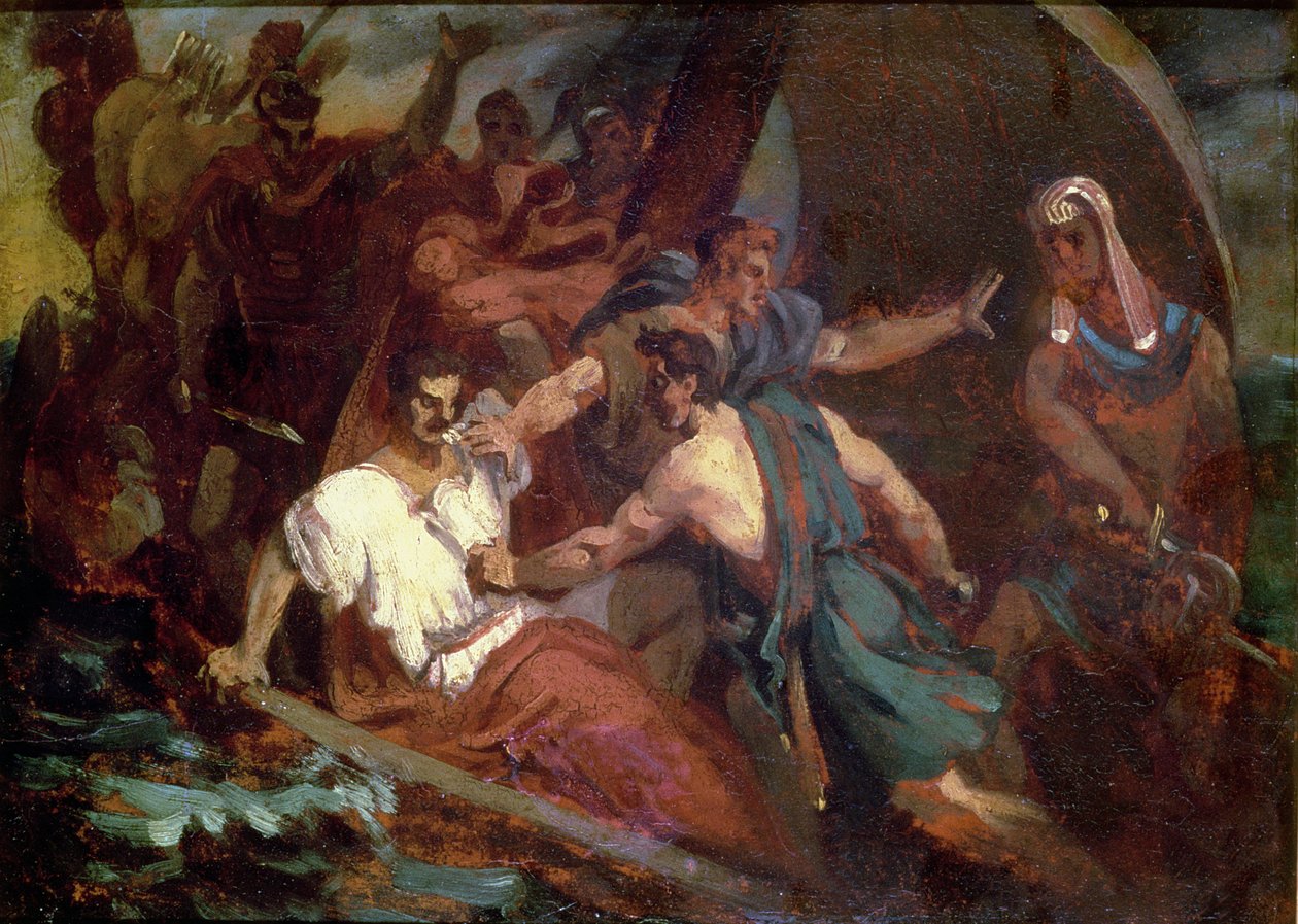 Révolte sur un voilier - Theodore Gericault