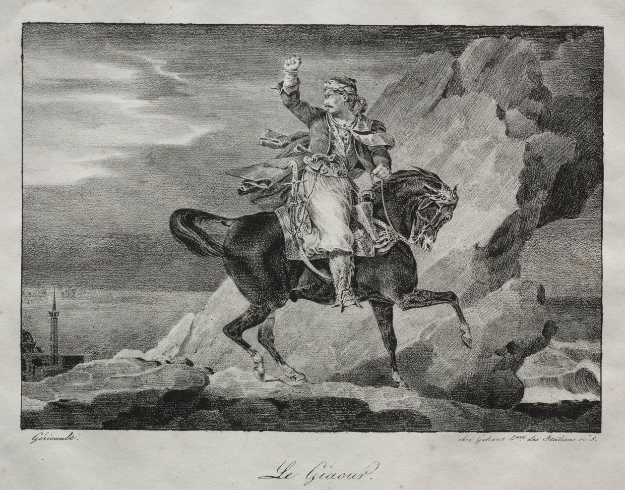Le Giaour, 1820 - Theodore Gericault