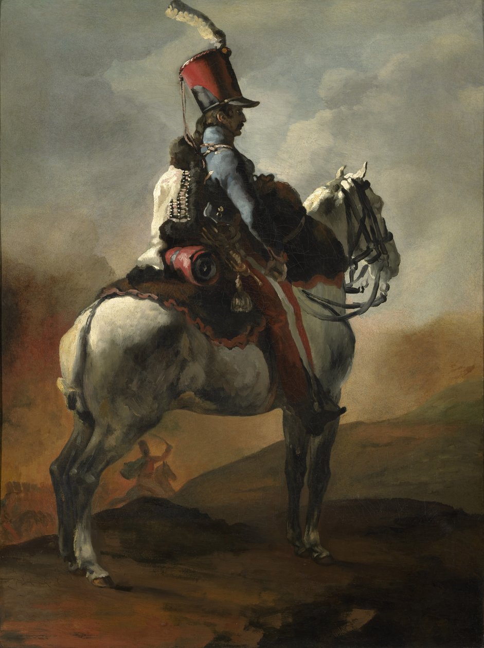 Trompettiste des Hussards, vers 1815-20 - Theodore Gericault