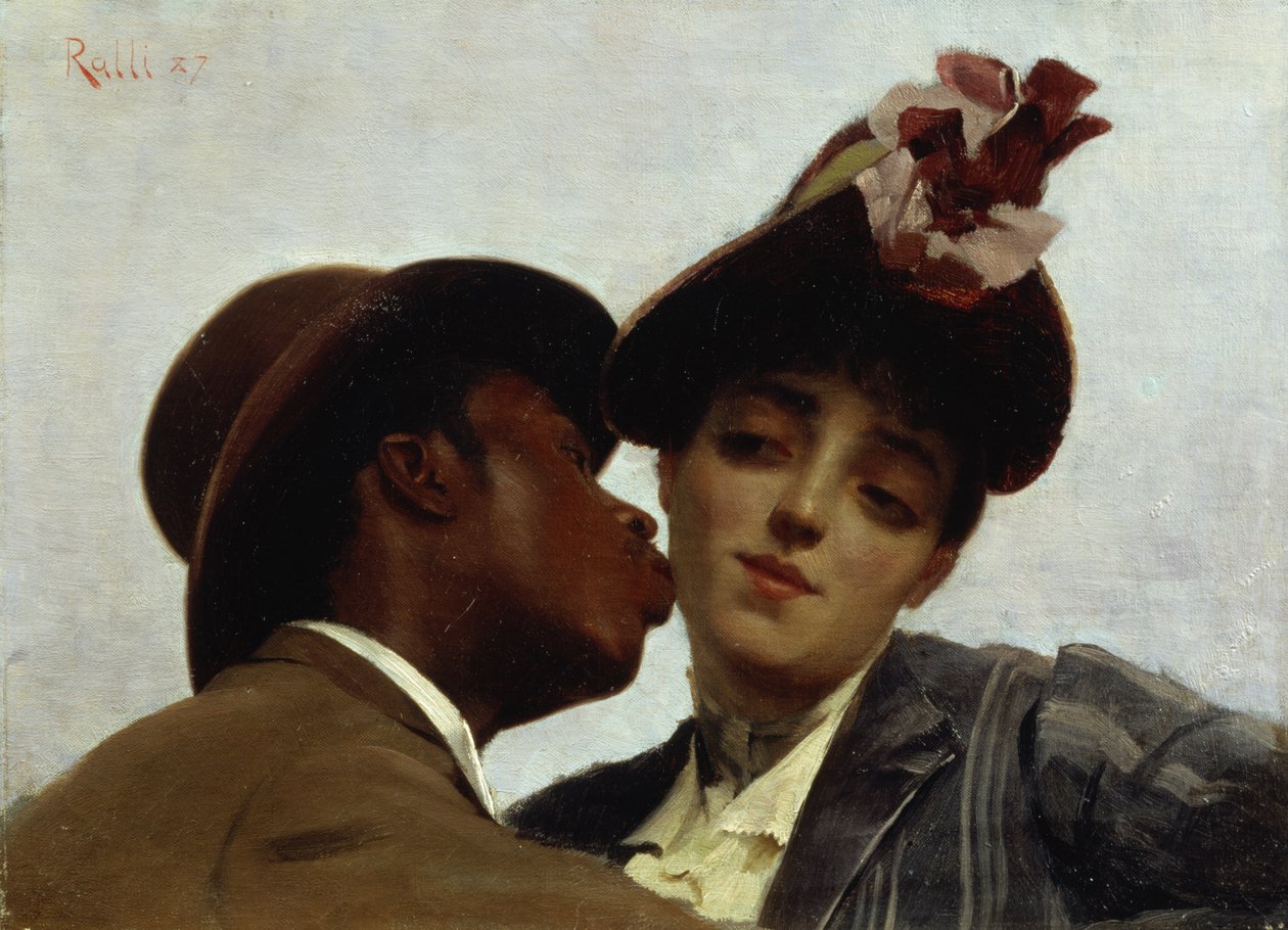 Le Baiser - Theodore Jacques Ralli