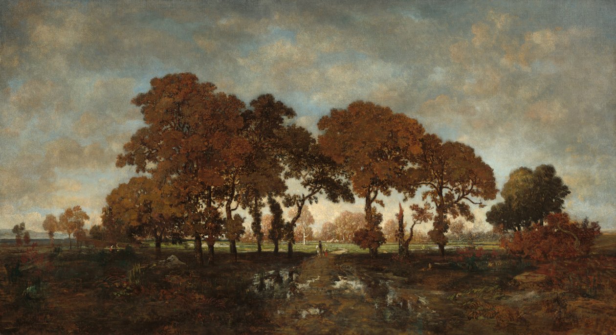 Après la pluie - Theodore Rousseau