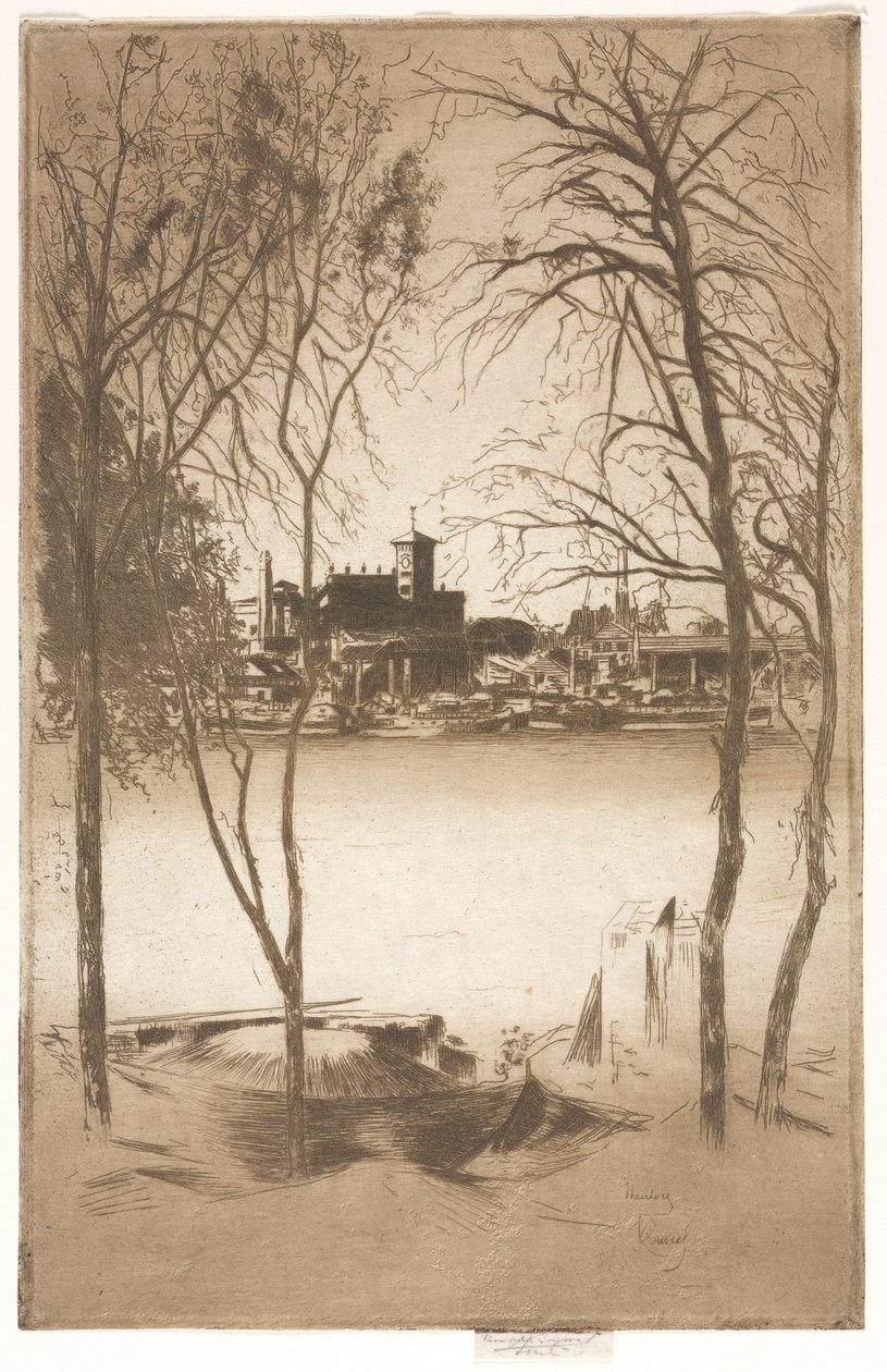 Laburnums et Battersea - Theodore Roussel