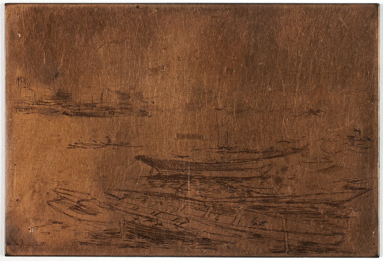 Le bateau à vapeur, Chelsea Embankment - Theodore Roussel