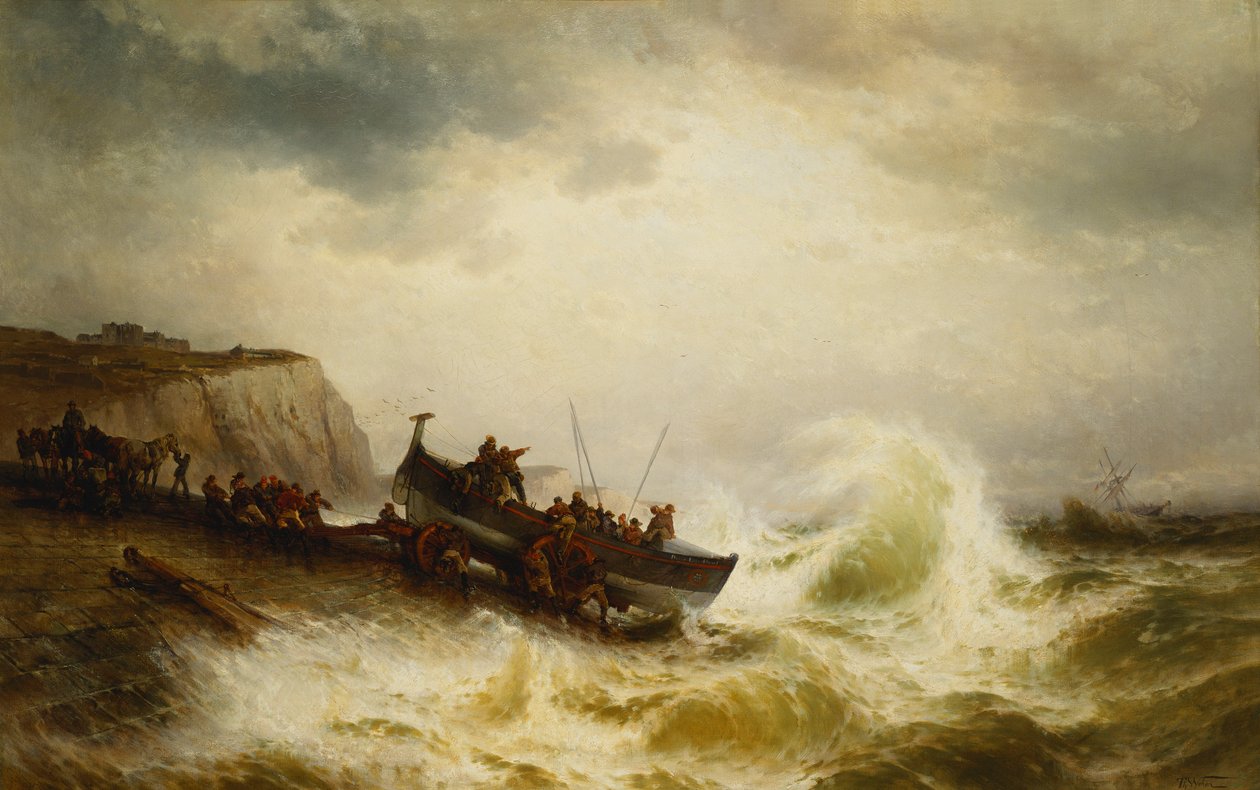 Le bateau de sauvetage de Douvres - Theodore Weber