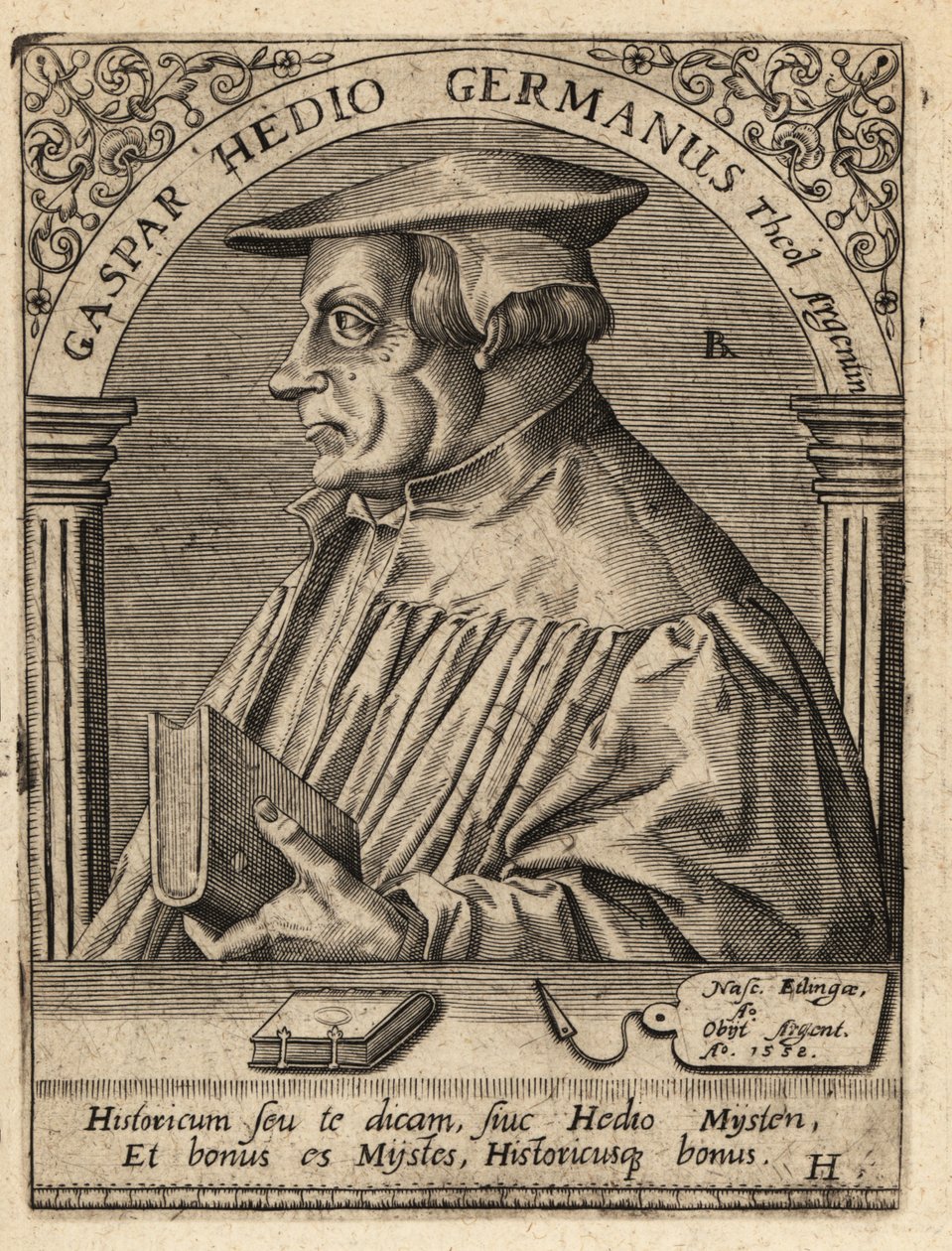 Caspar Hedio - Theodore de Bry