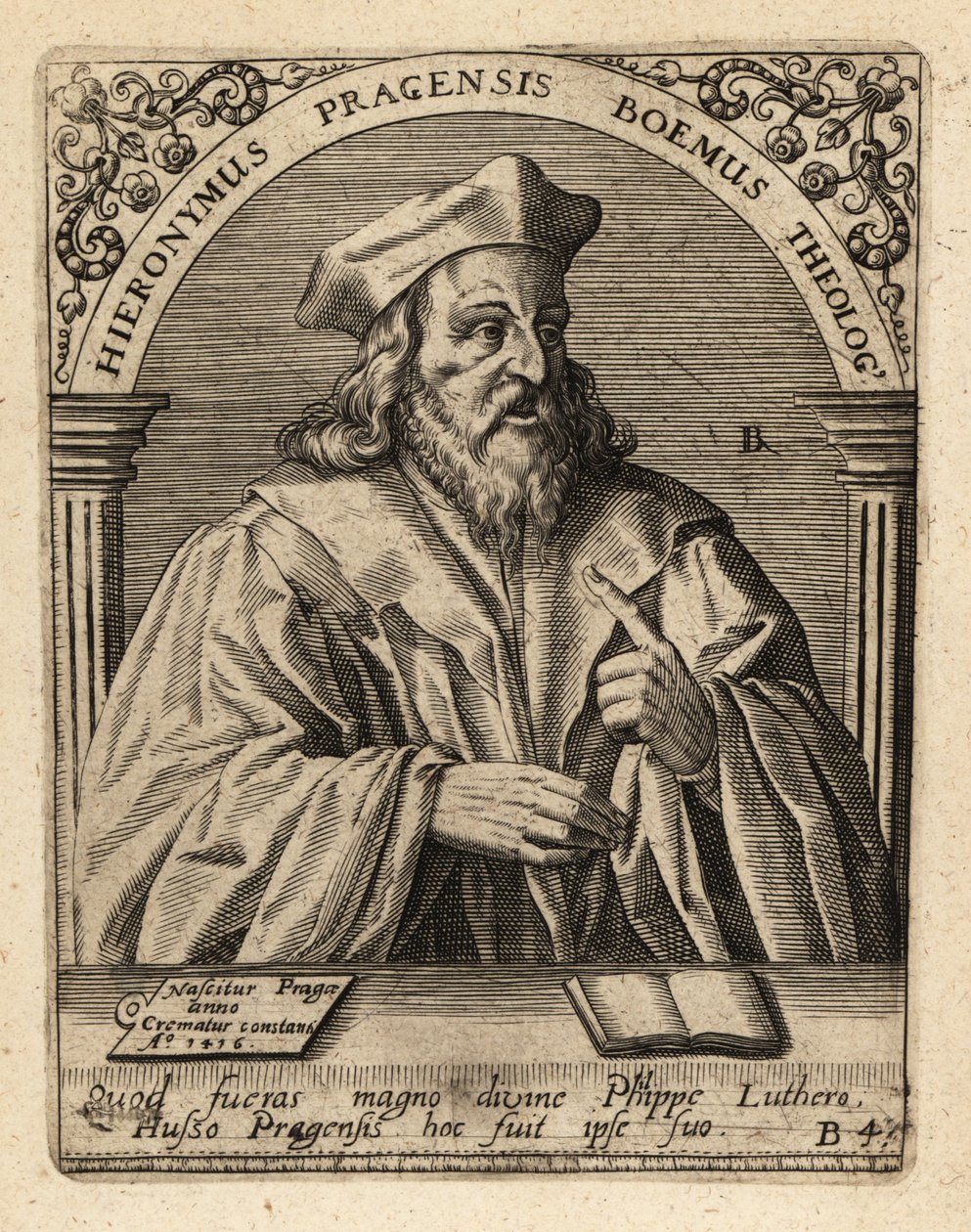 Jerome de Prague - Theodore de Bry