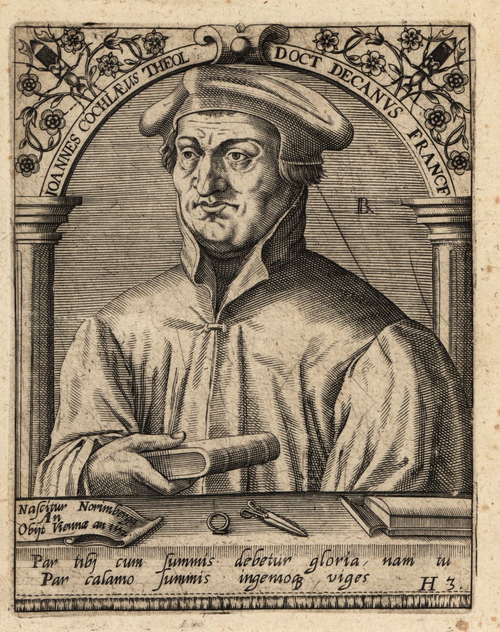 Johann Cochlaeus - Theodore de Bry