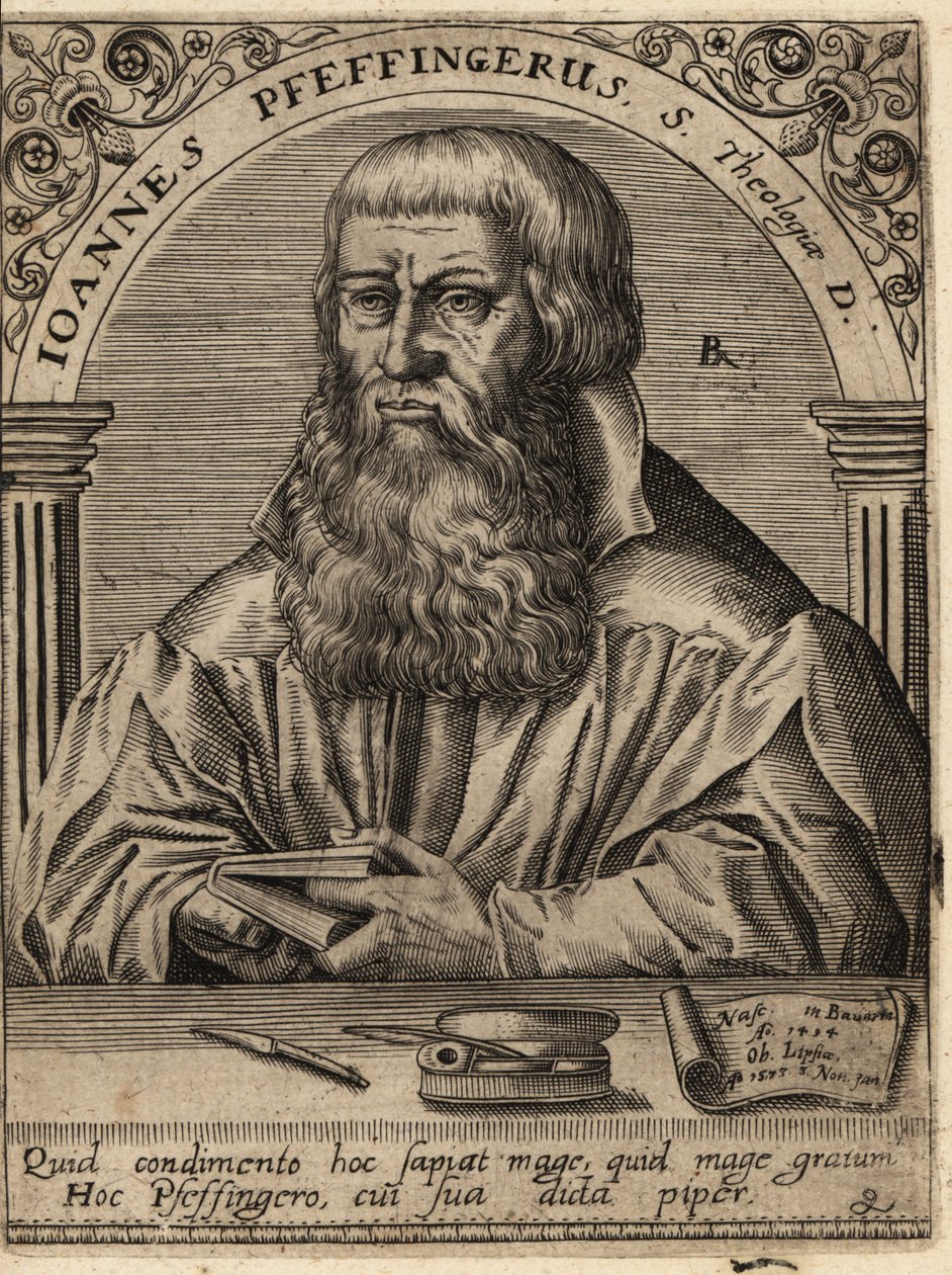 Johann Pfeffinger - Theodore de Bry