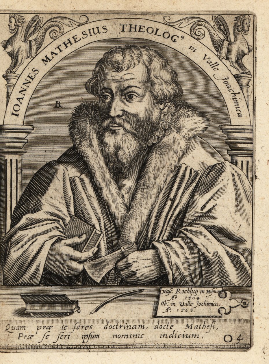 Johannes Mathesius - Theodore de Bry