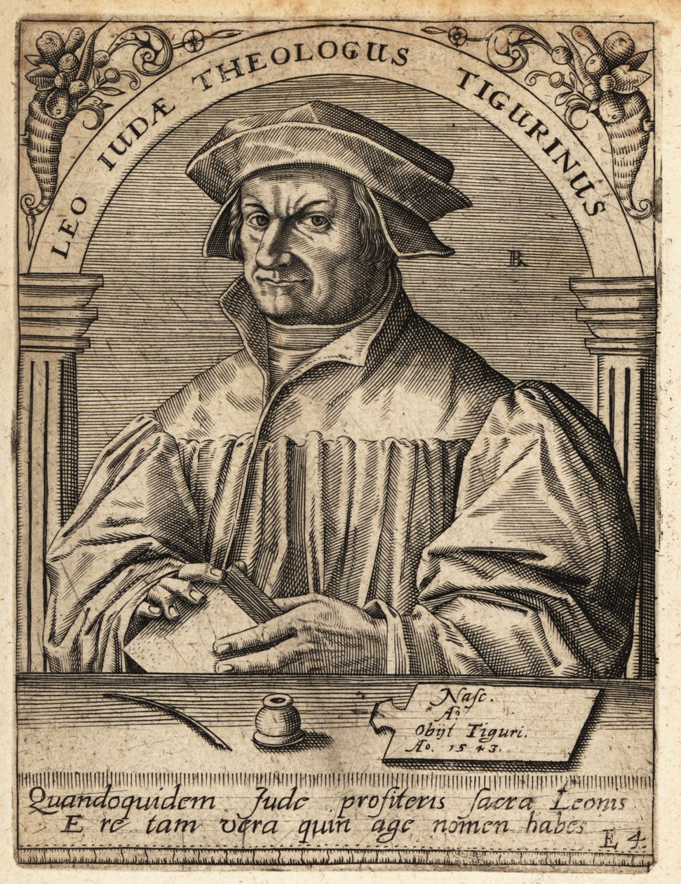 Leo Jud - Theodore de Bry