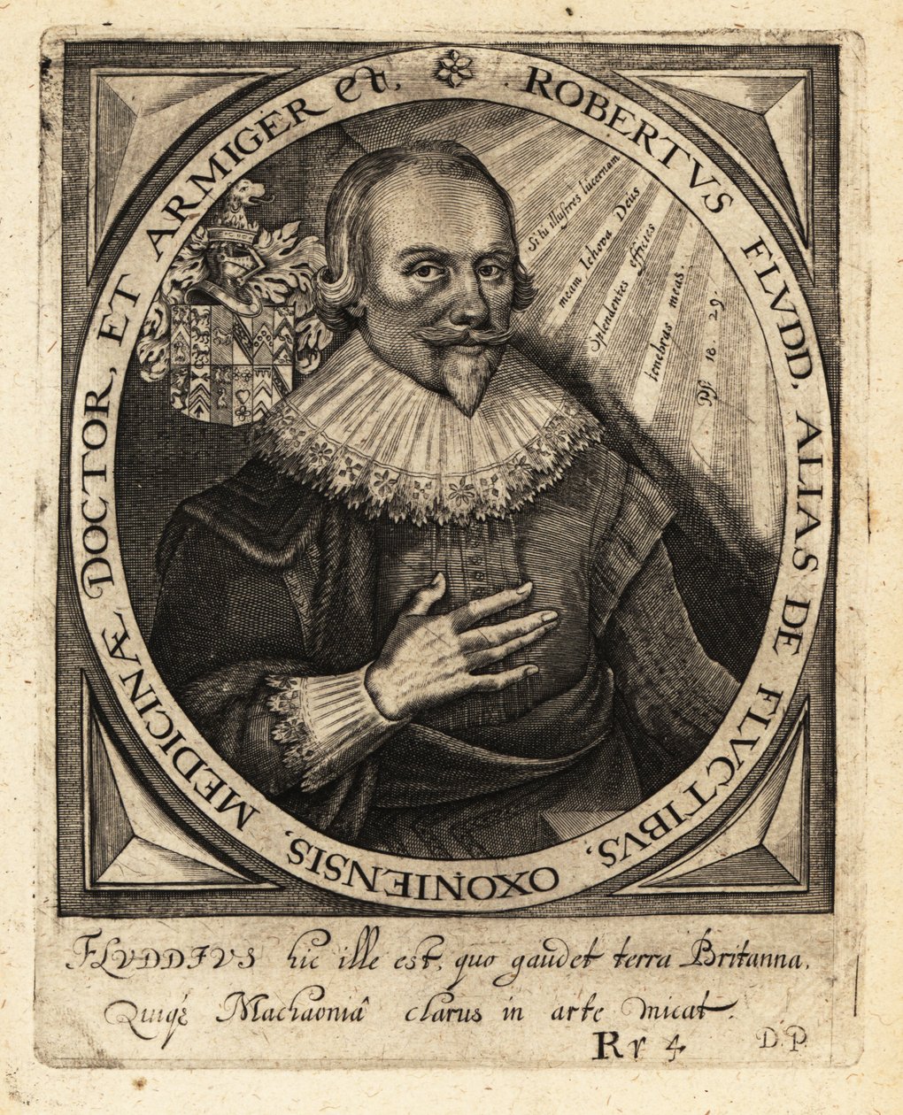 Robert Fludd, médecin paracelsien anglais - Theodore de Bry