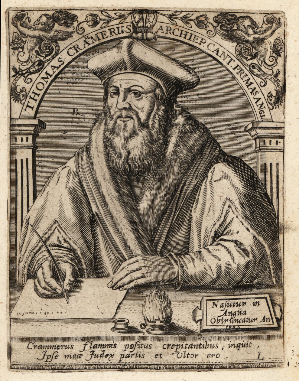 Thomas Cranmer - Theodore de Bry
