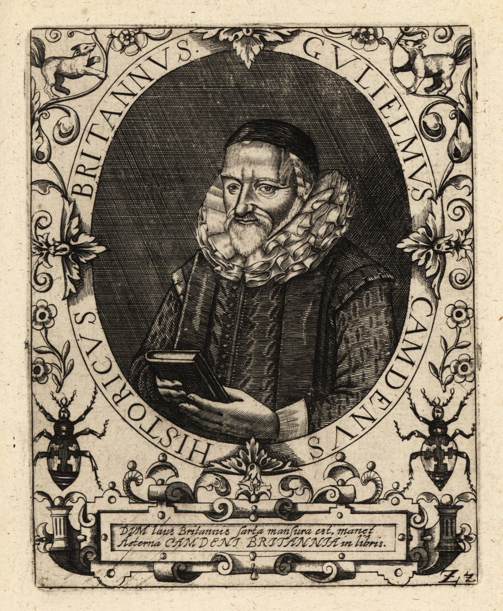 William Camden, antiquaire anglais - Theodore de Bry
