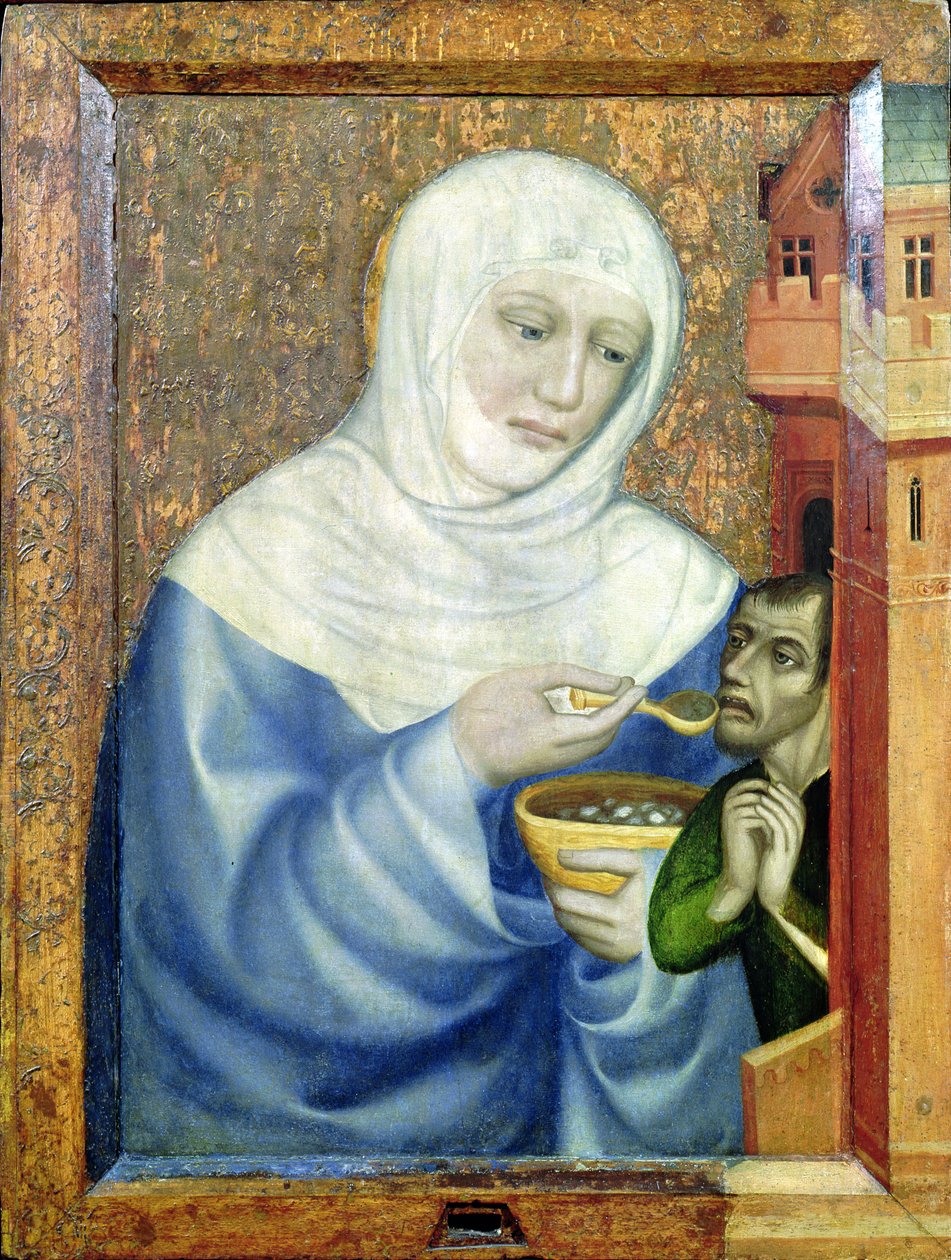 Sainte Élisabeth de Hongrie (1207-31) - Theodoricus of Prague