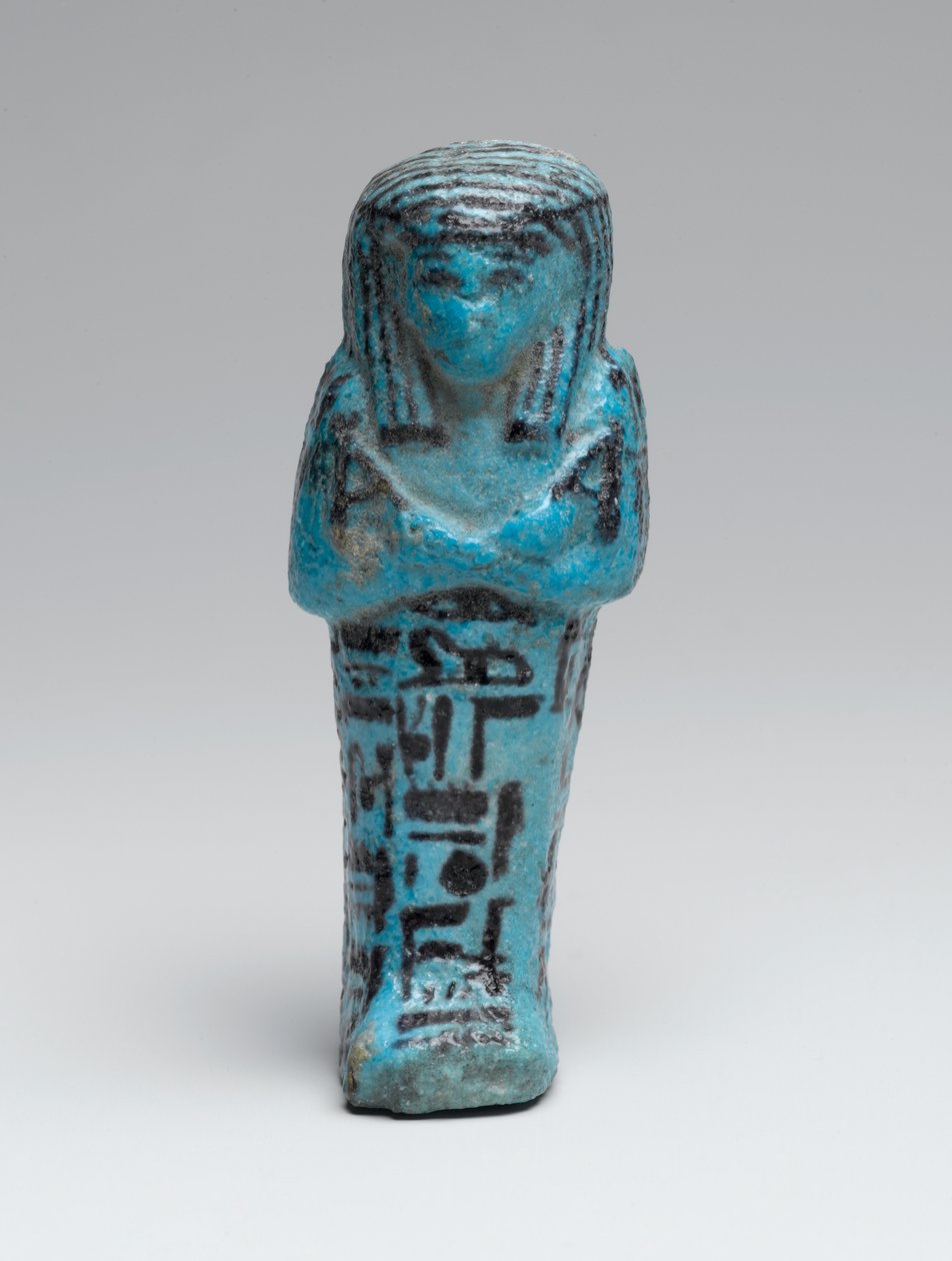 Petit shabti du chef dessinateur, Amen-em-opet, peut-être de Deir el-Bahri, 21e-22e dynastie - Third Intermediate Period Egyptian