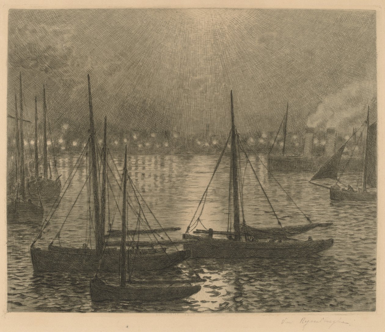Boulogne - Théo van Rysselberghe
