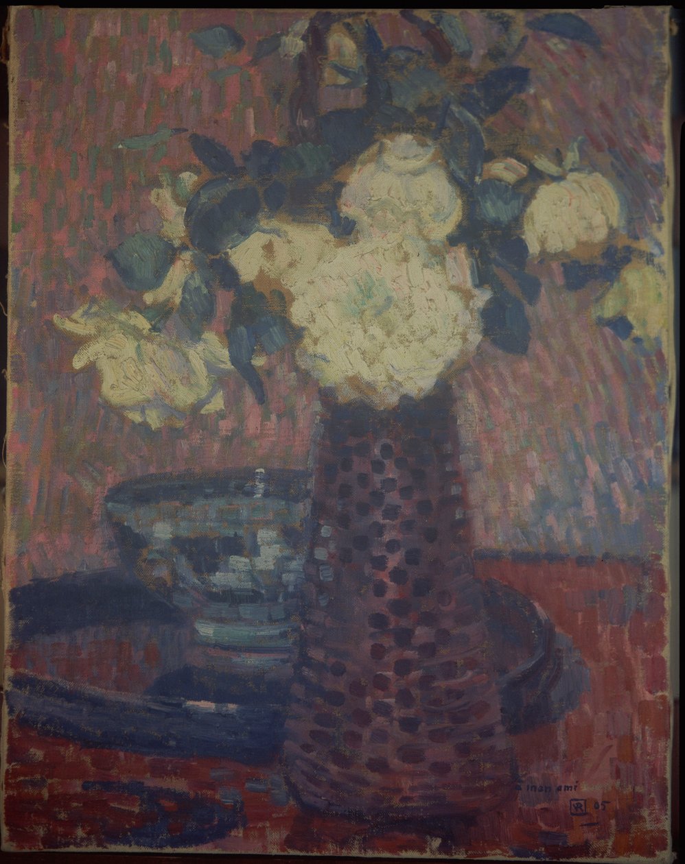 Bouquet de fleurs, 1905 - Théo van Rysselberghe