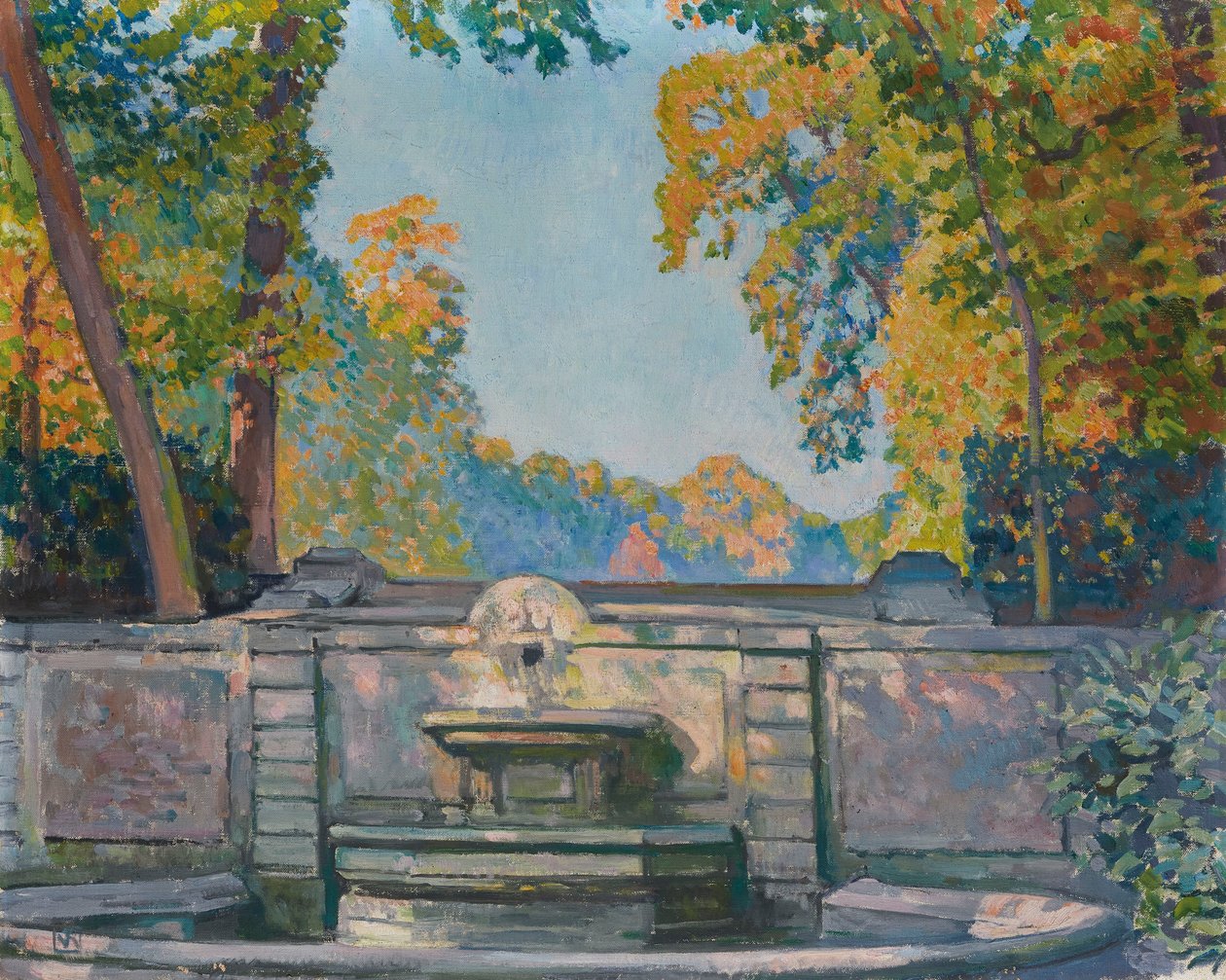 Fontaine, vers 1917-1922 - Théo van Rysselberghe
