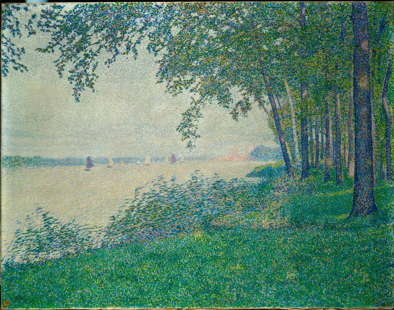 Les voiliers - Théo van Rysselberghe