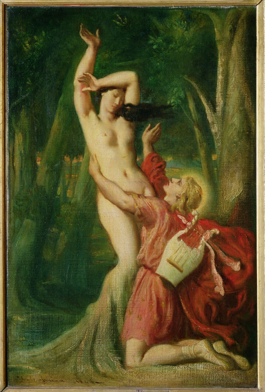Apollon et Daphné, c.1845 - Théodore Chassériau