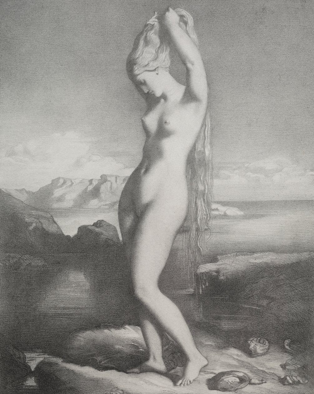 Vénus Anadyomène - Théodore Chassériau