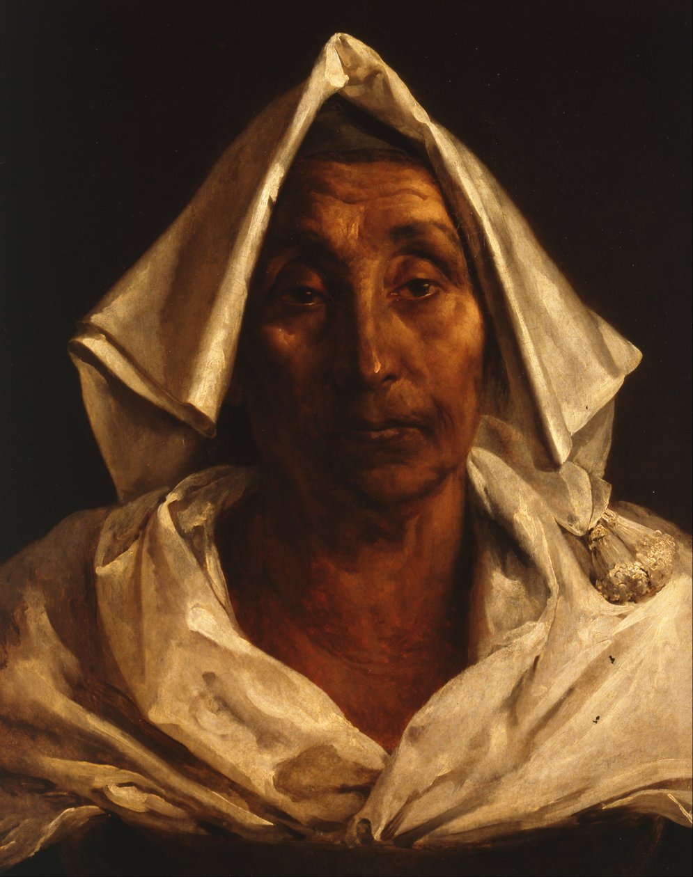 La vieille femme italienne - Theodore Gericault