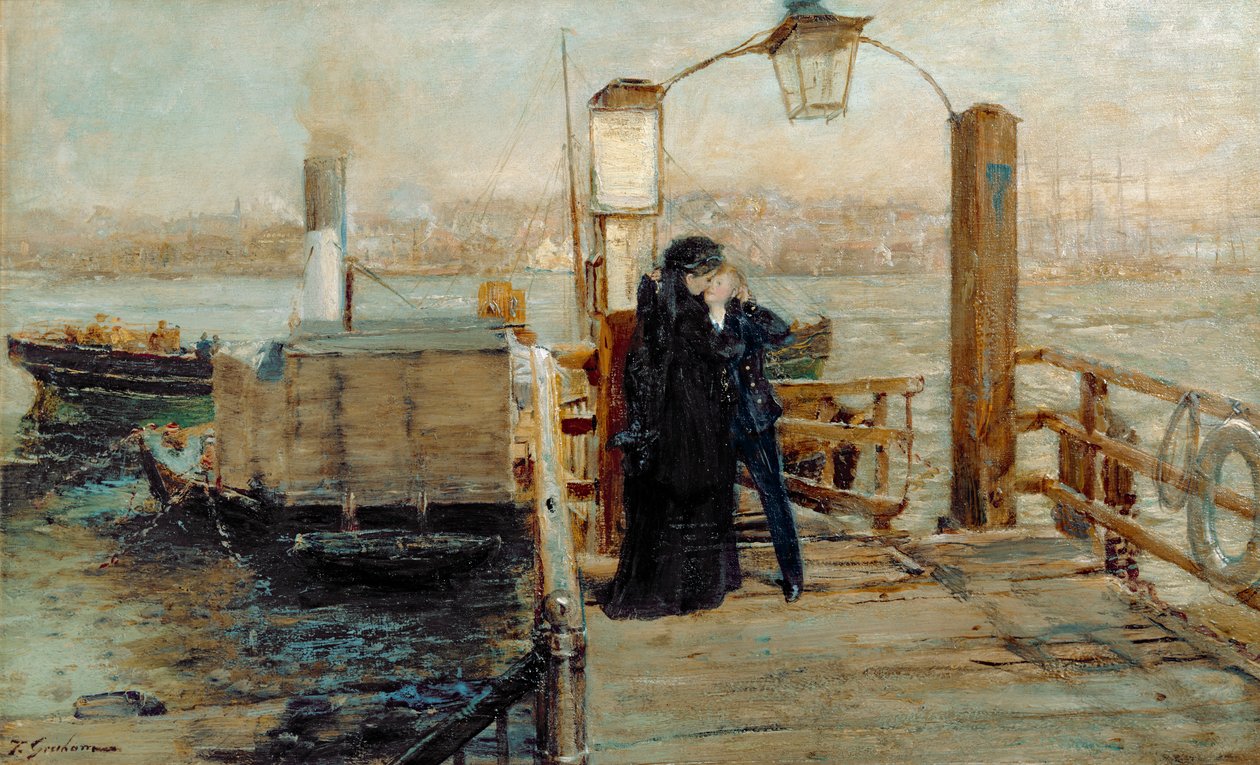 Le débarcadère - Thomas Alexander Ferguson Graham