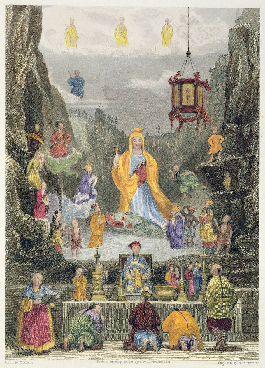 Retable dans le temple 