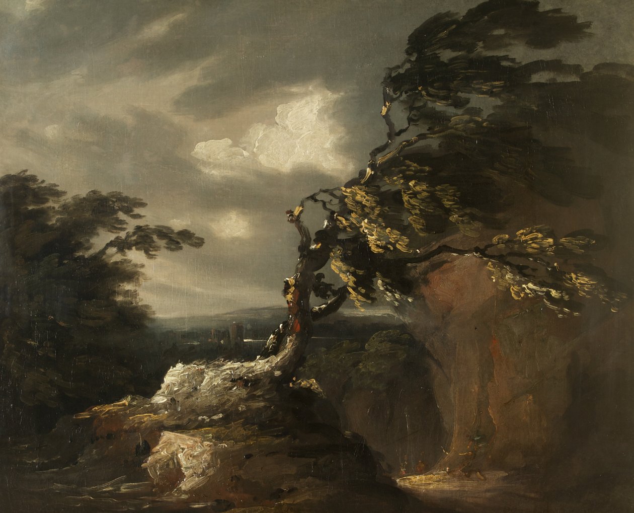 Tempête de nuit, vers 1800 - Thomas Barker of Bath