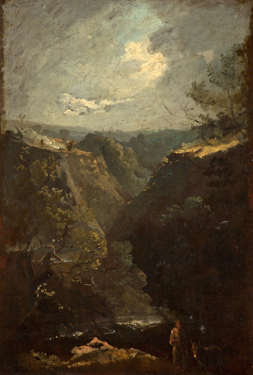 Rochers de Wick, vers 1824 - Thomas Barker of Bath