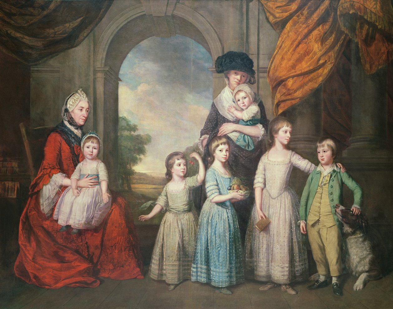 La famille Craven - Thomas Beech