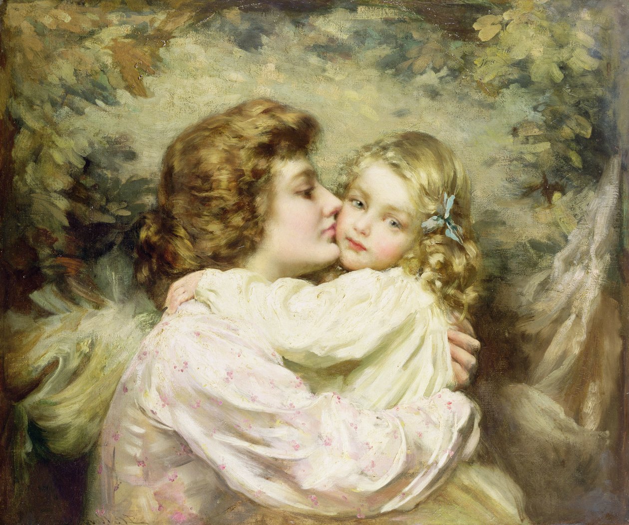 Mère et fille - Thomas Benjamin Kennington