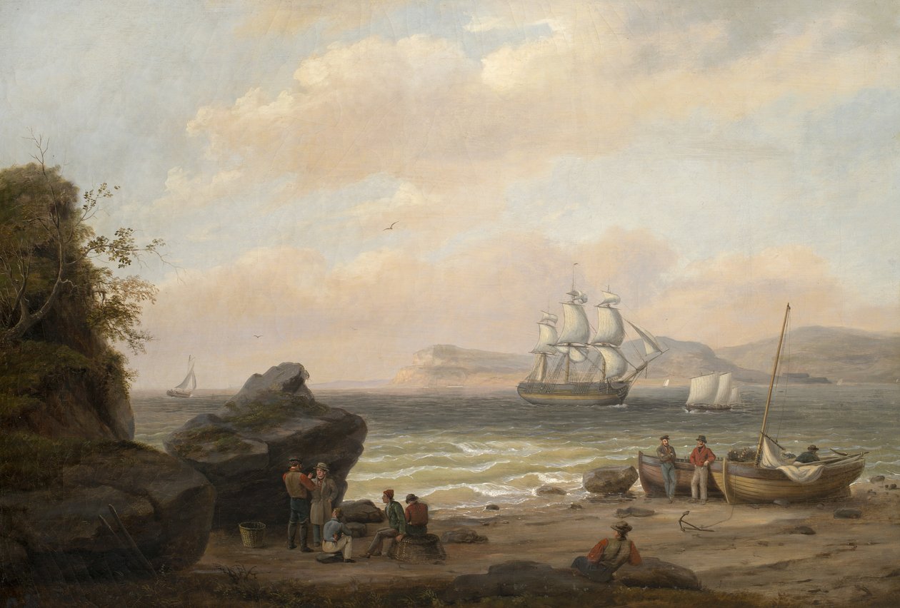 Vue marine, 1835 - Thomas Birch