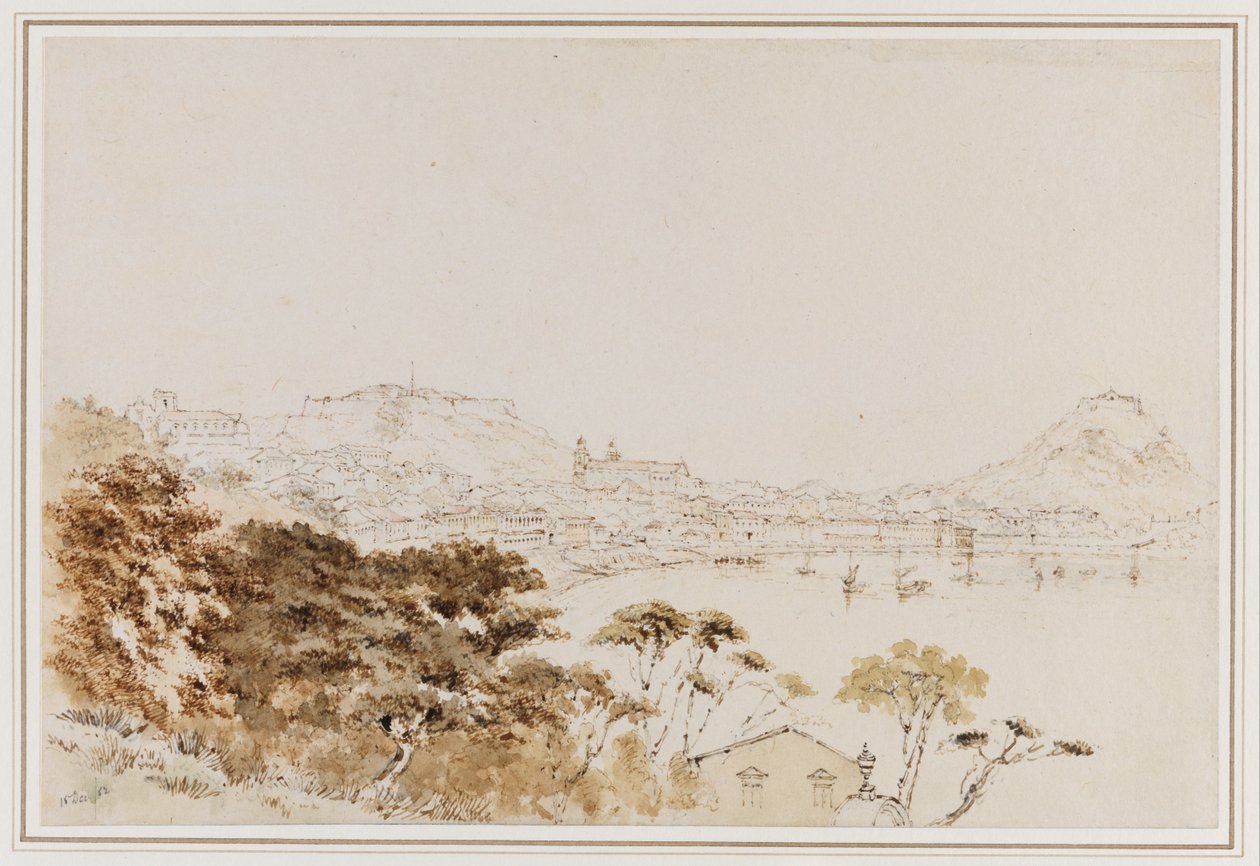 Vue étendue de Macao depuis la colline de Penha - Thomas Boswall Watson