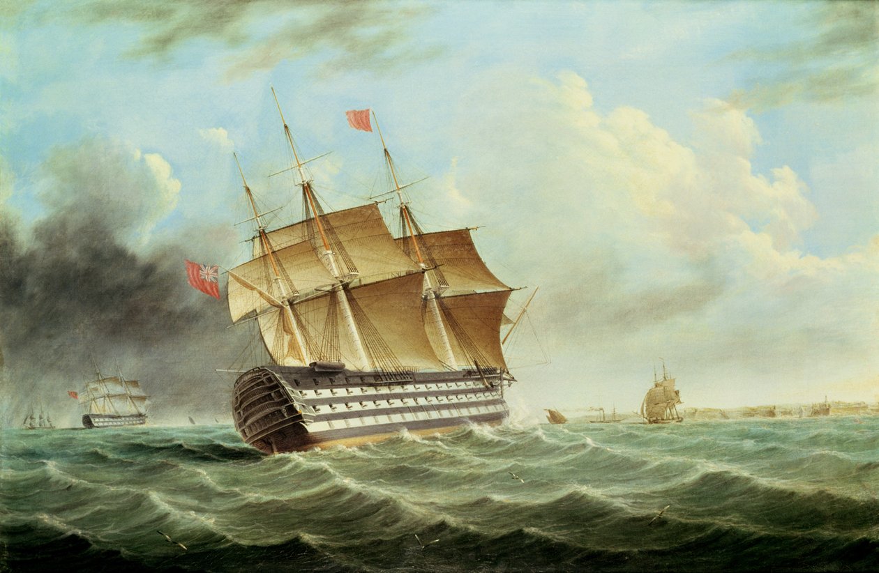 Navire de guerre britannique - Thomas Buttersworth