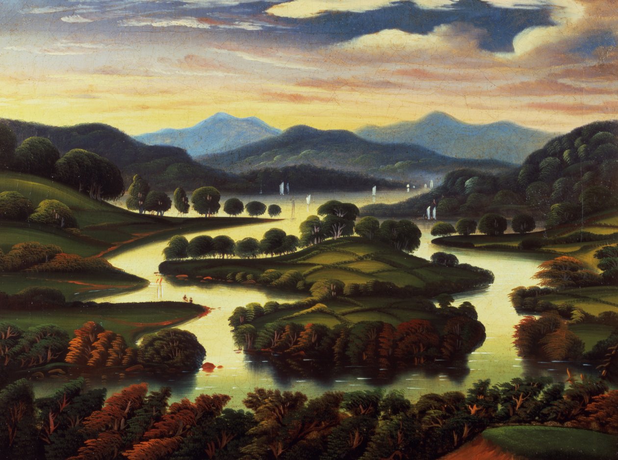 Paysage (peut-être l