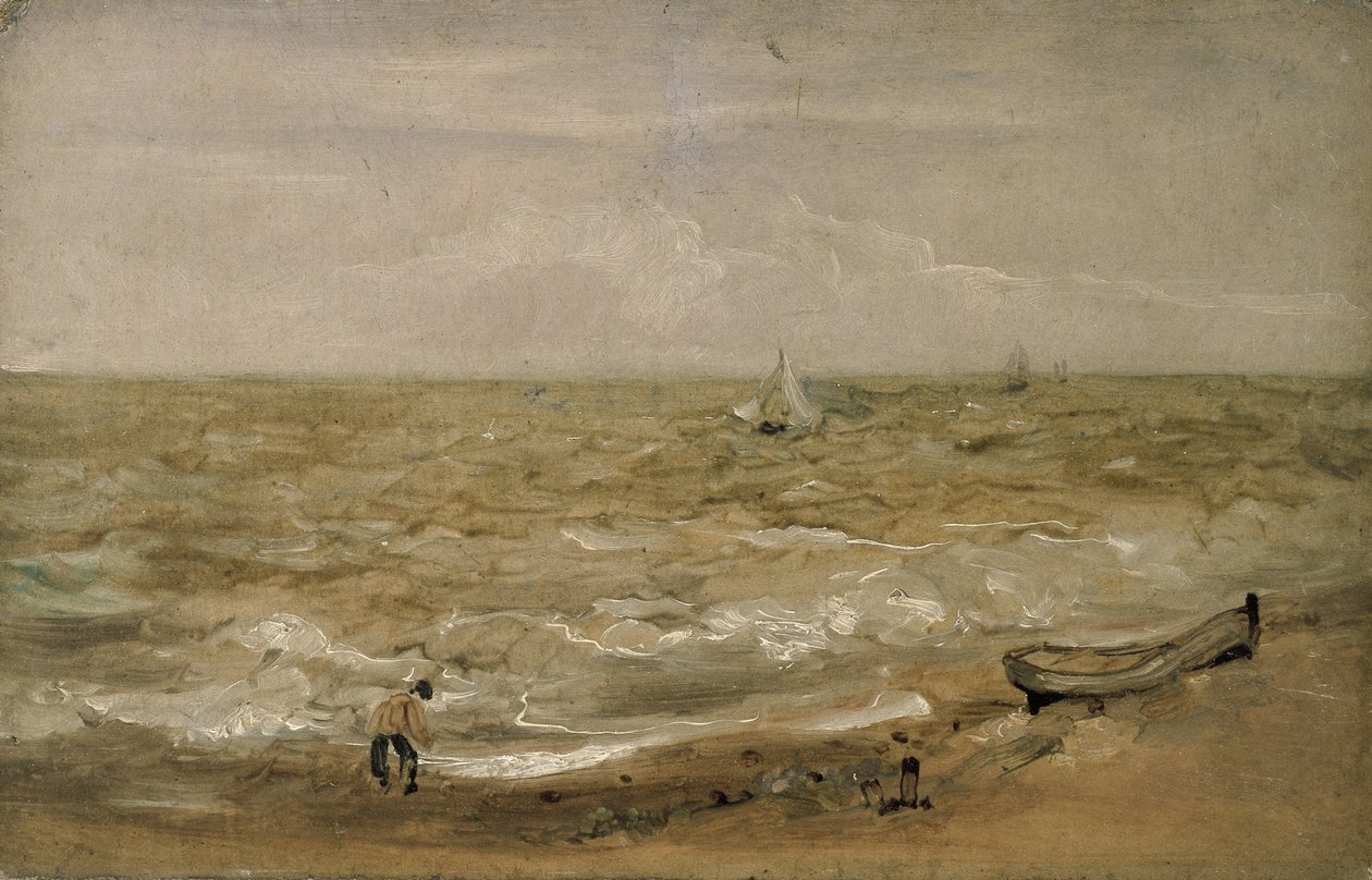 Scène de plage - Thomas Churchyard