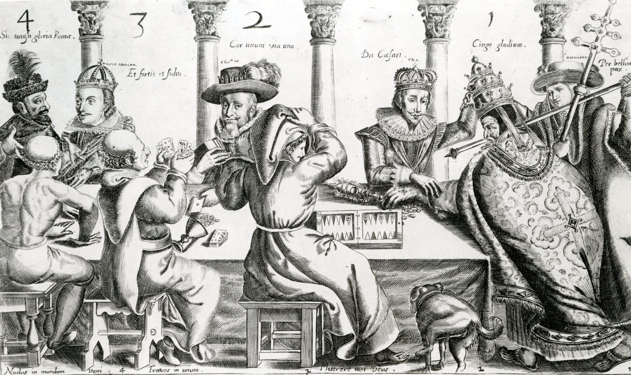 Joueurs royaux et ecclésiastiques, vers 1609 - Thomas Cockson