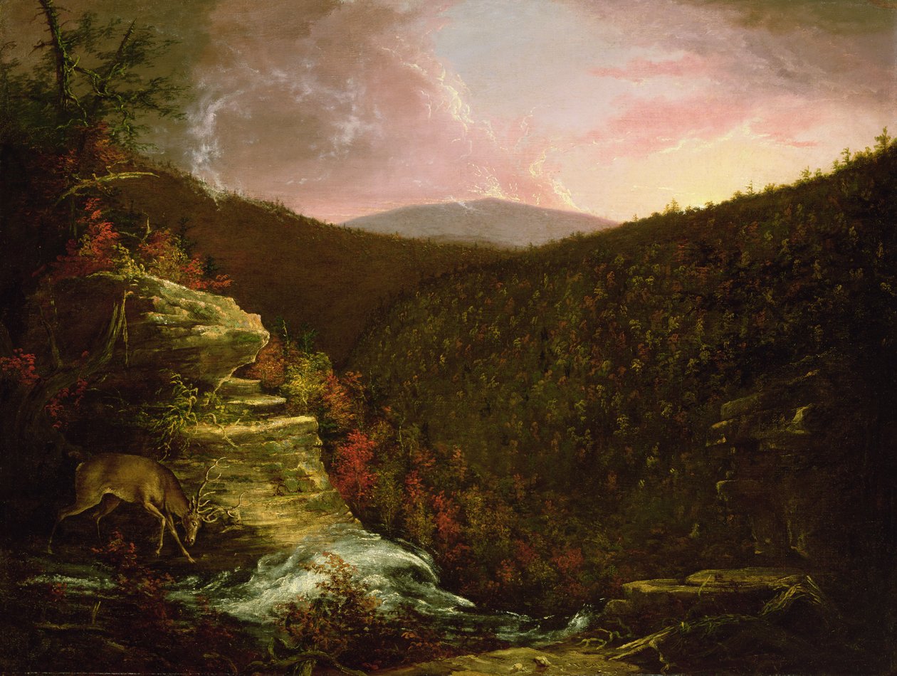 Du sommet des chutes de Kaaterskill, 1826 - Thomas Cole