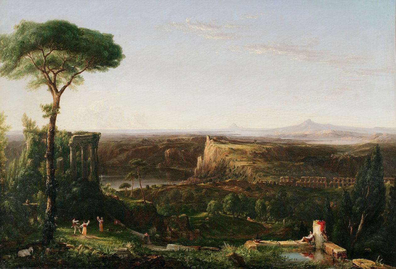 Composition de scène italienne, 1833 - Thomas Cole