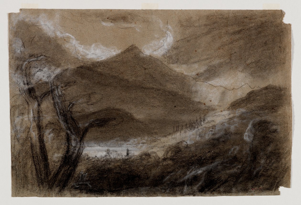 Montagne de Schroon, Adirondacks, c.1837 - Thomas Cole