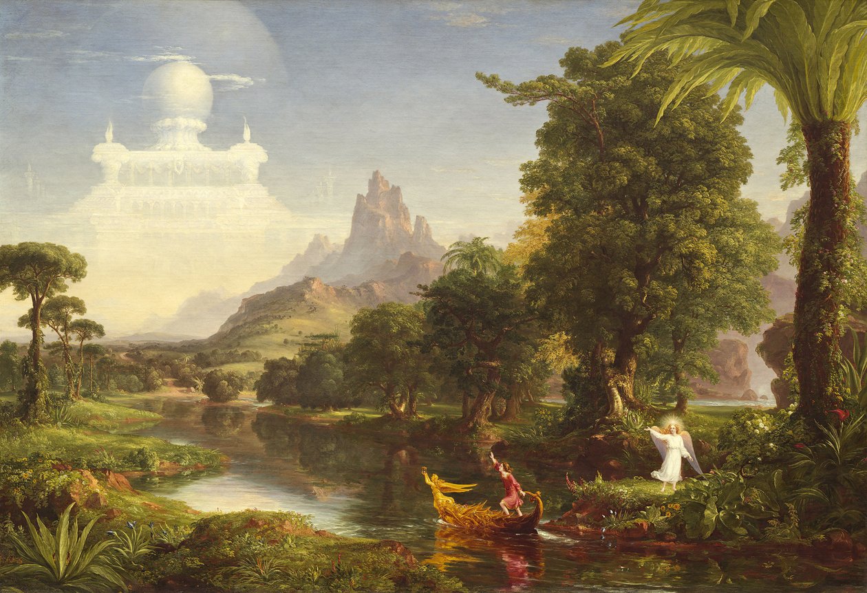 Le Voyage de la Vie : Jeunesse, 1842 - Thomas Cole