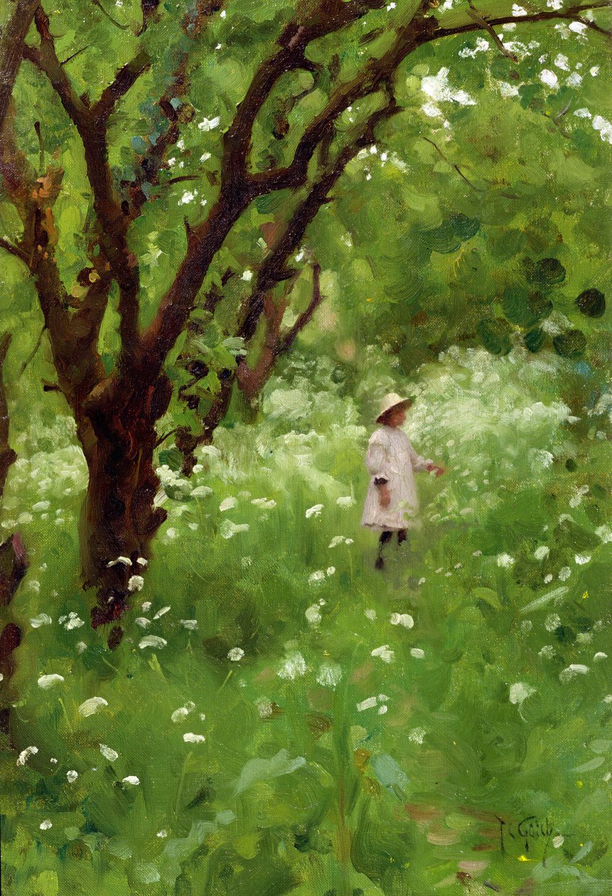 Le Verger - Thomas Cooper Gotch