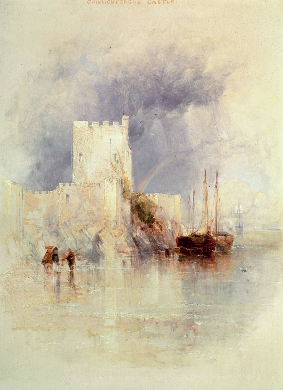 Carrickfergus, Irlande - Thomas Creswick