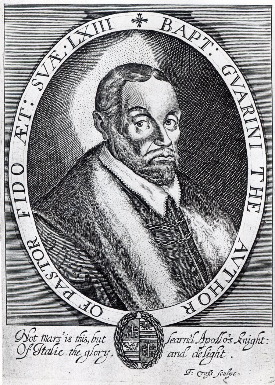 Battista Guarini, frontispice de 