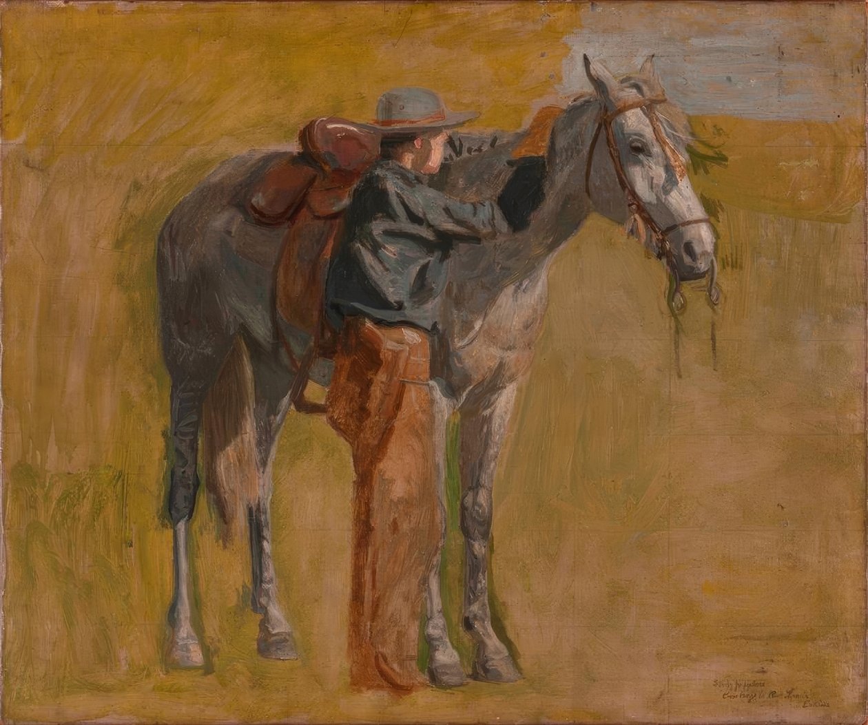 Th. Eakins, Cowboy (Étude) - Thomas Eakins